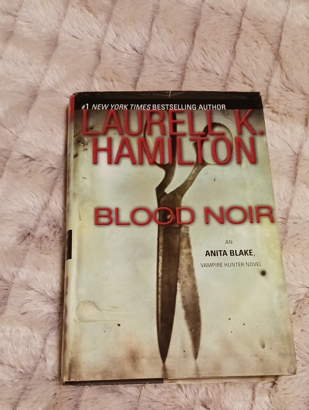 Laurell K. Hamilton, "Blood Noir" Hardback Book